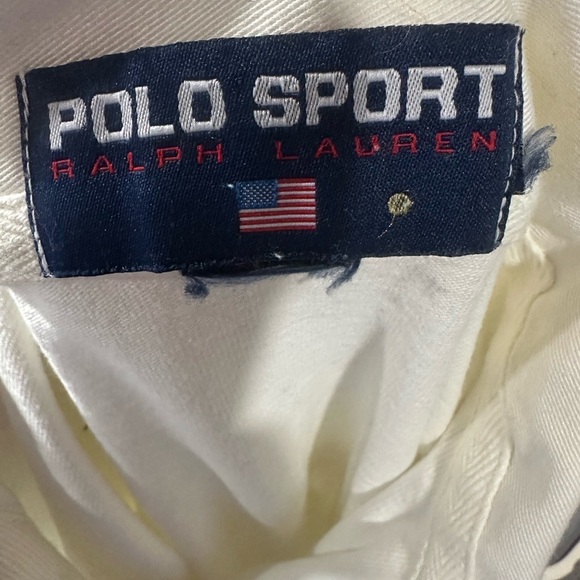 Vintage Polo Sport Long Sleeve Men Large Rugby Badge Shield Crest - Picture 5 of 8